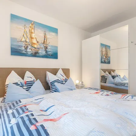 Strandlaeufer Whg 36 Meerjungfrau Mit Balkon Apartment