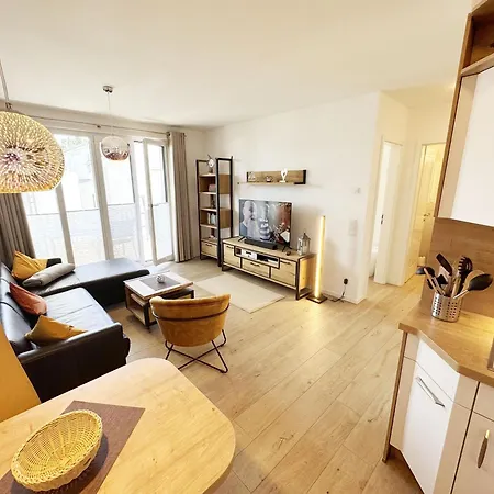 Apartamento Strandlaeufer Whg 36 Meerjungfrau Mit Balkon