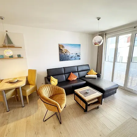 Strandlaeufer Whg 36 Meerjungfrau Mit Balkon Apartamento *